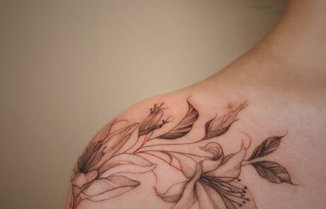 Fine lihe tattoo